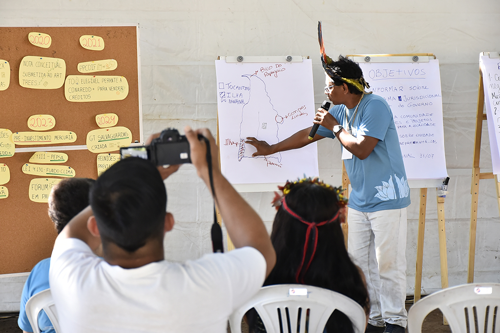 Oficina Participativa – Povo Karajá da Ilha – Aldeia Santa Isabel